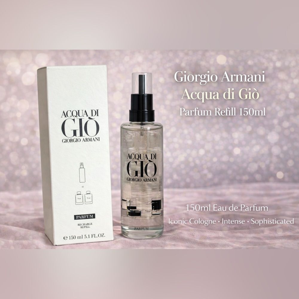 Giorgio Armani Acqua di Giò Parfum Refill 150ml | Authentic